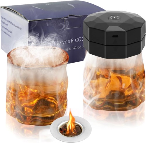Electric cocktail smoker kit - cocktail, 6
